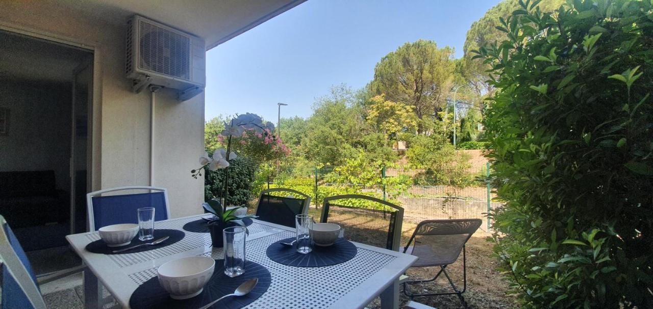 Le Baou Beni - Piscine, Climatisation&Parking Apartment Greoux-les-Bains Bagian luar foto