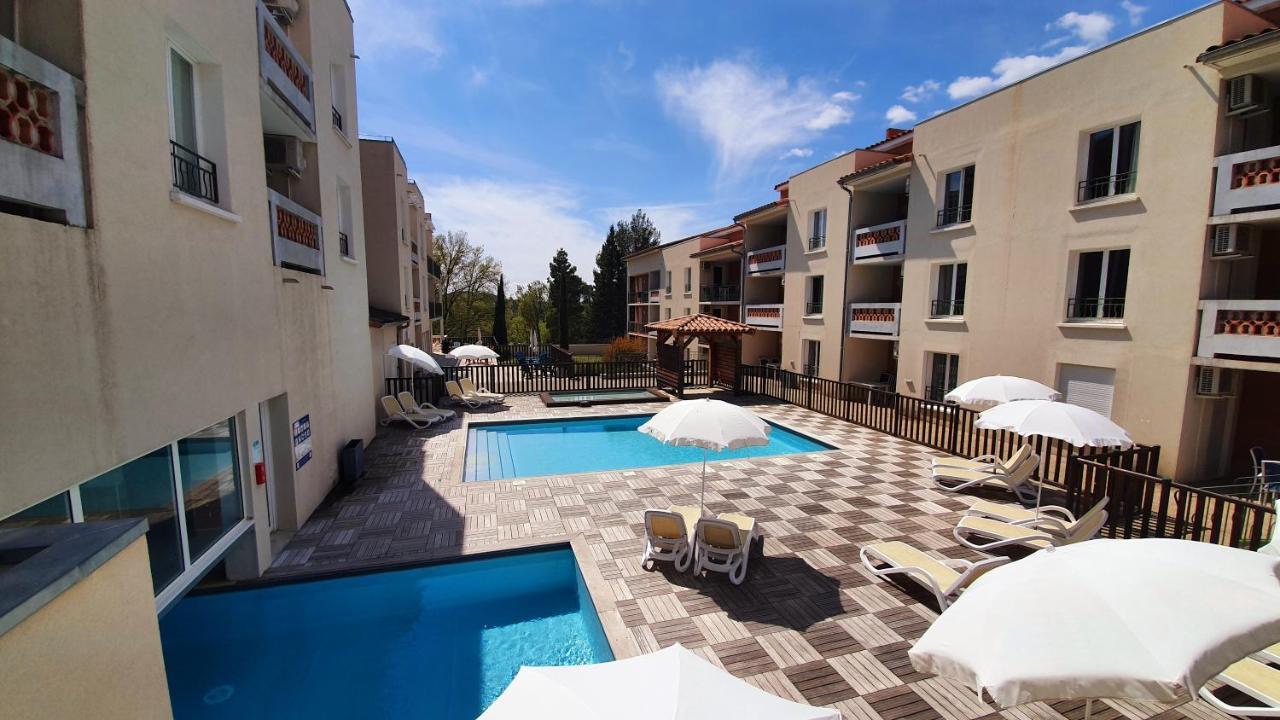 Le Baou Beni - Piscine, Climatisation&Parking Apartment Greoux-les-Bains Bagian luar foto